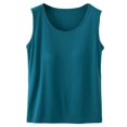 thumbnail image 5 of WEIWEN Camisole Tops for Women Built in Bra Tank Top Bras No Underwire Yoga Tank Tops Casual Summer Running Athletic Workout Padded Cami Shirts Green, XXXXL, 5 of 6