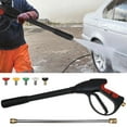 thumbnail image 3 of High Pressure Car Power Washer 4000PSI Spray Gun Wand Lance Nozzle Tips Hose Kit, 3 of 11