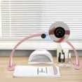 thumbnail image 3 of Wildnix Half-Moon Nail Desk Lamp with Adjustable Brightness and Color Temperature, 45W LED Light, 5 Language Display, 3600LM for Nail Art & Salon, 3 of 6