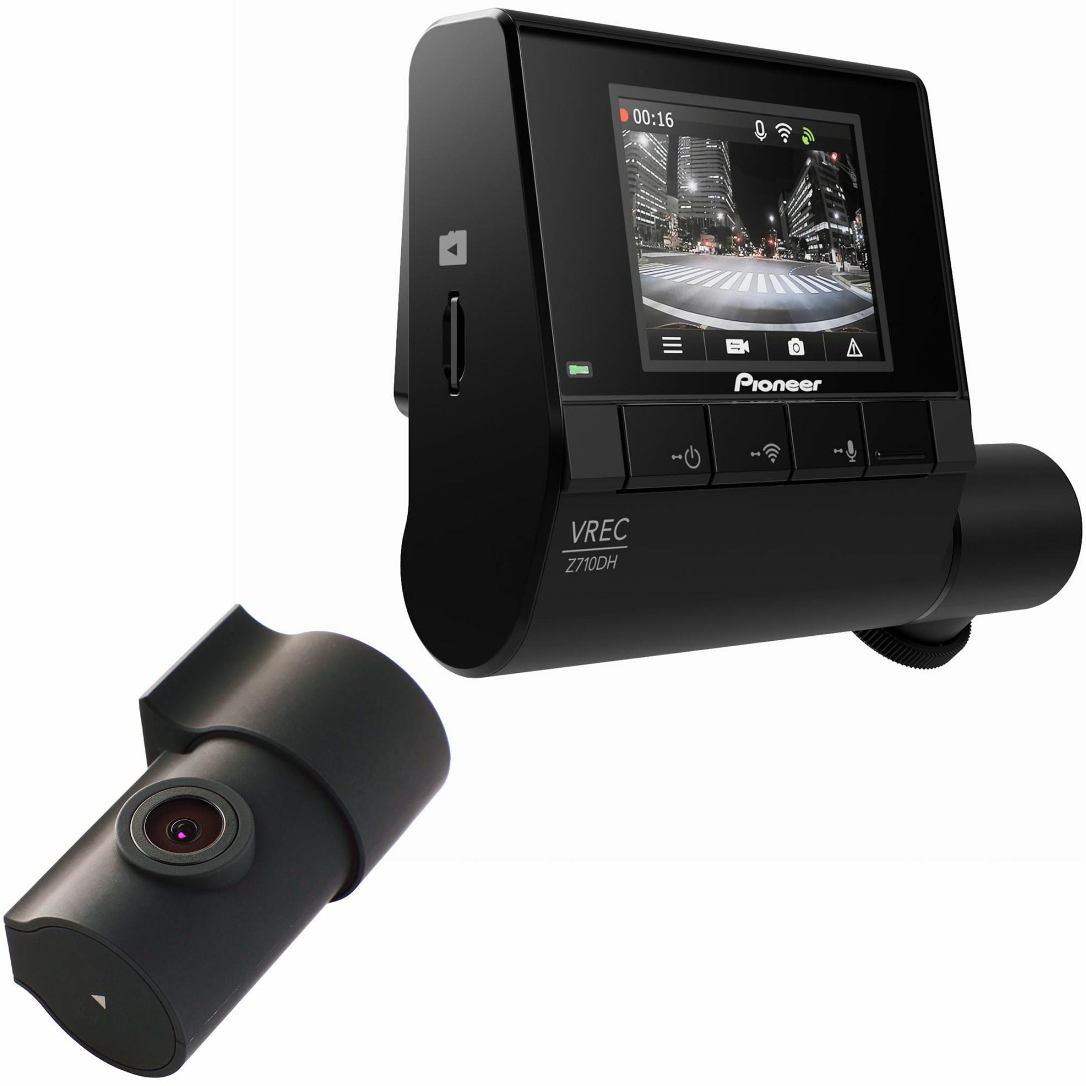 PIONEER VREC-DZ700DC FRONT & REAR CAMERAS HD 160° / 137° WIDE VIEWING  ANGLES NEW