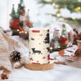 thumbnail image 2 of Yayeee Flameless Candles with Remote Flickering Battery Operated Multi Color Changing, Christmas Forest, 2 of 7