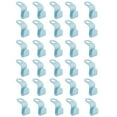 thumbnail image 1 of bedienty 30 Pieces ABS Clothes Hanger Connecting Hook Portable Detachable Replacement Space-saving Solid Color Home Connector Blue, 1 of 6