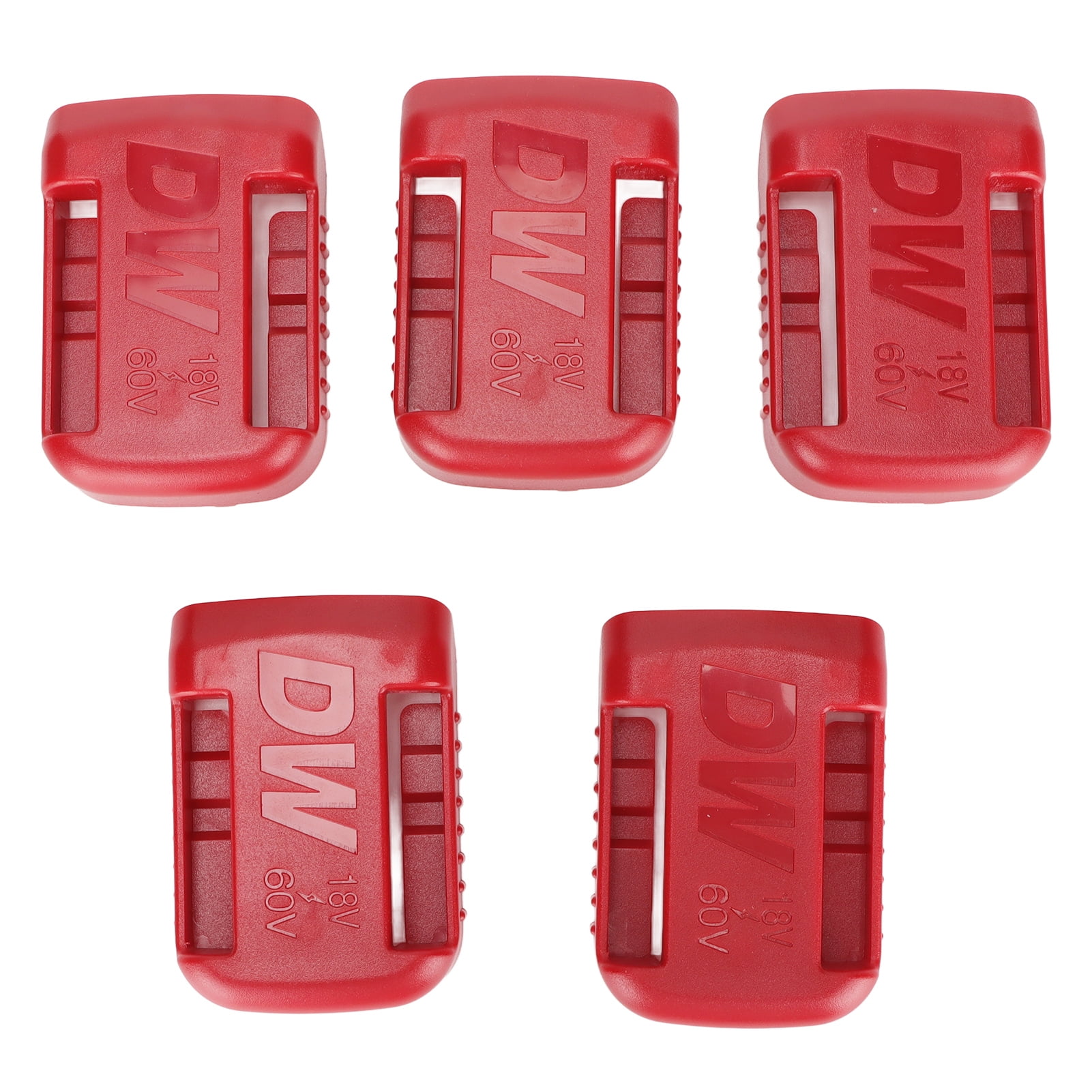 Power?Tool?Adapter, Portable 5pcs? Lithium?Battery?Holder With
