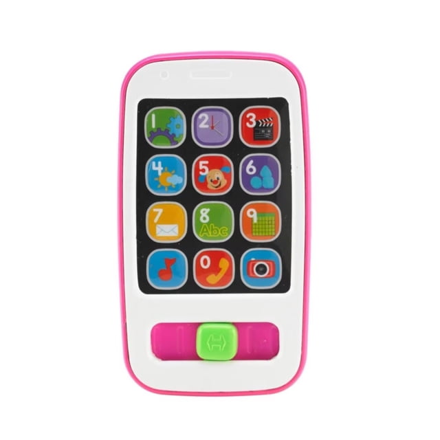 Teléfono de Juguete para bebés Fisher-Price Ríe y Aprende de Aprendizaje Rosa
