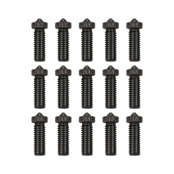 Kit de boquillas LANKEGU de 15 piezas endurecidas para impresora 3D Anycubic Vyper