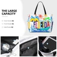 thumbnail image 2 of Bolsa Playera BJQ con Estampado Florida Impermeable para Mujer, 2 of 6