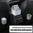 thumbnail image 5 of Car Trash Can, Leakproof Car Trash Bin with Lid, Small Trash Can for Car, Vehicle Car Garbage Can for Cup Holder & Vehicle Trash Bag for Truck SUV Auto Interior Accessories Organizer - Xuniizn, 5 of 8