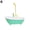 green, variant on Automatic Pet Bird Bath Shower for Cage - Electric Circulating Water Faucet Tub for Budgie, Parakeet, Cockatiel, Lovebird, Conure