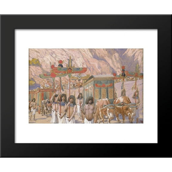 Jacob's Body Is Taken to Canaan 20x24 Framed Art Print by James Tissot