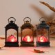 thumbnail image 1 of mfyjkho Lámpara LED de viento con forma de vela para decoración navideña, luz nocturna portátil para ambiente festivo, decoración de chimenea, diseño portátil, 14,5 x 7 x 4 cm, 1 paquete, 1 of 7