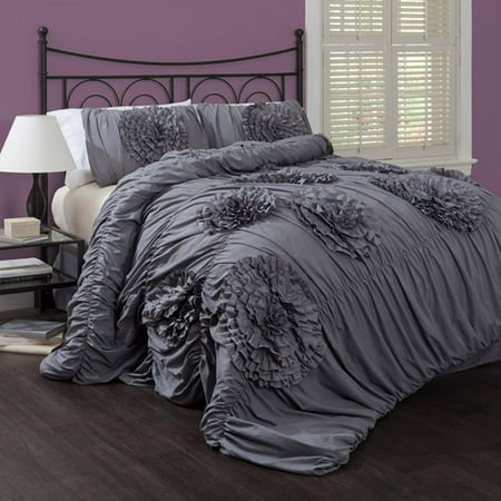 Serena 3 Piece Bedding Comforter Set Walmart Com