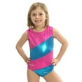 thumbnail image 6 of Kids Pink Diagonal Gymnastics Leotard, 6 of 6
