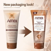 Ambi Even & Clear Gentle Exfoliating Wash with Oat and Sea Whip, Salicylic Acid Acne Treatment, Exfoliates to Help Smooth Skin Tone & Texture, 5 Ounce