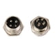 thumbnail image 4 of 2 Juegos Adaptador de Conector Y de Enchufe de Aviión de Tornillo de 4 piezas, 4 of 6