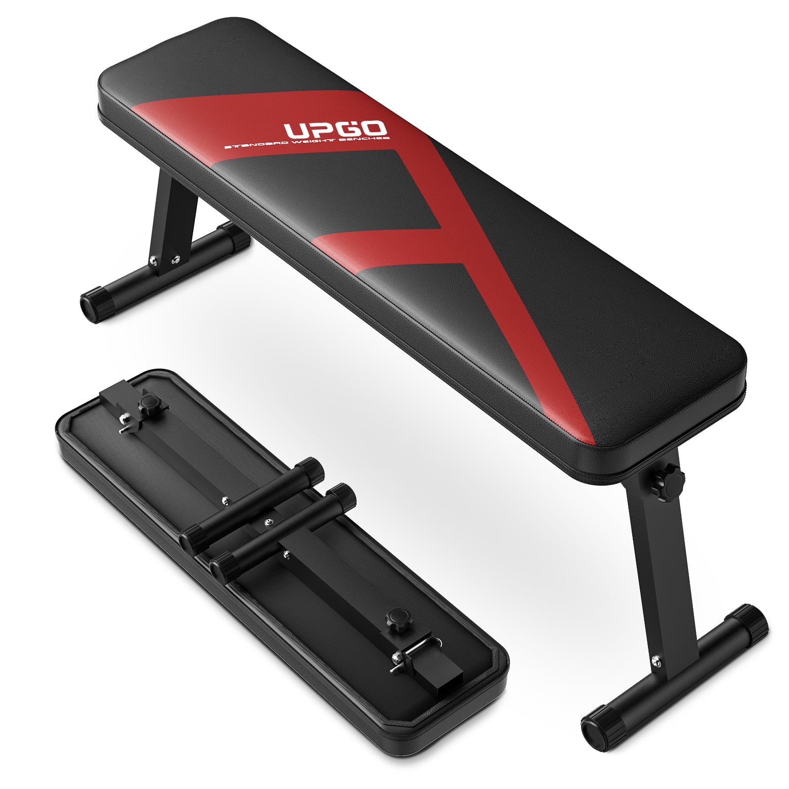 Folding flat online bench