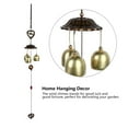 thumbnail image 3 of Música Música de viento Chime, Metal Wind Bell Colgando Chimes de Viento, Chimes de Viento, 21.65 x 1.97 Pulgadas de Corazón para el Patio Al Aire Libre Ornamento para El Viento Chimes, 3 of 7