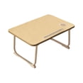 thumbnail image 1 of CNKOO Foldable Bedside Breakfast Tray With Card Slot And Cup Bracket Multifunctional Snack Table Suitable For Dining Sofa Watch Movie And Work Sturdy And Stable, 1 of 7