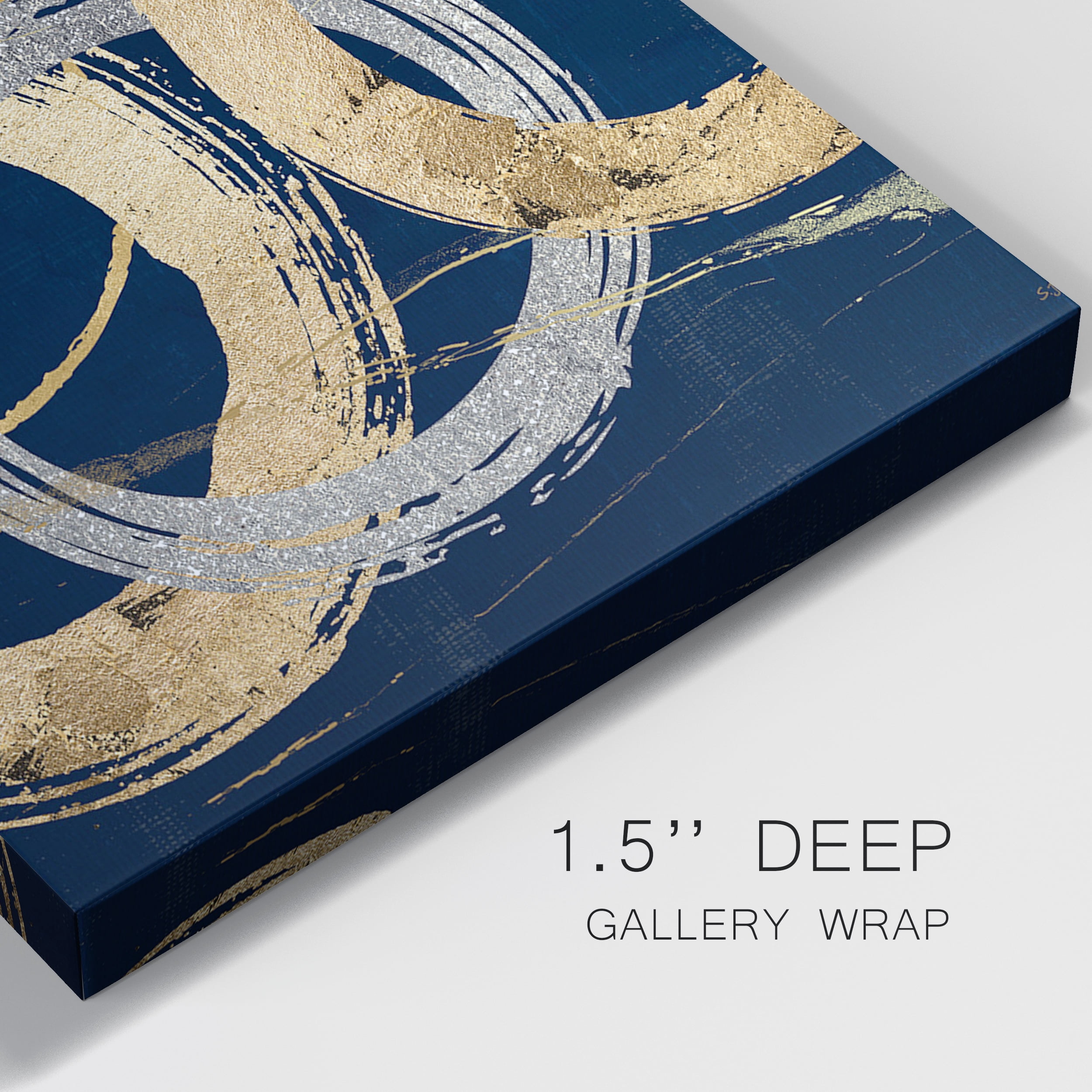 Atmosphere Detail I - Premium Gallery Wrapped Canvas - Ready to Hang Set of 2 - 24 x 24 Each