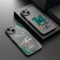 thumbnail image 2 of Phone Case For Alonso 14 F1 Drivers iPhone 16 15 14 13 12 11 Pro Max XR XSMax 8 Plus Matte Astons Martins Transparent Back Cover FGHS-152G240614FA2 For iphone 12, 2 of 6
