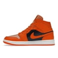 thumbnail image 2 of Jordan Women's 1 Mid SE Rush Orange Crimson Bliss Shoes, from StockX, 2 of 5
