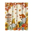 thumbnail image 2 of Bathroom Maple Leaf Pumpkin Gnome Sunflower Shower Curtain Machines Washable Waterproof Polyester Shower Curtain 71x59in Autumns Decorative Bathtub, 2 of 6