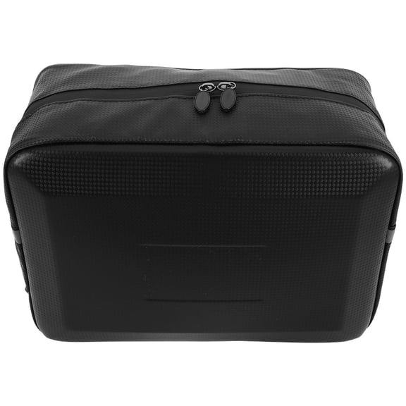 Raindrops Motorcycle Back Bag - Rectangular Waterproof Cargo Bag for Secure Mounting 1Pack