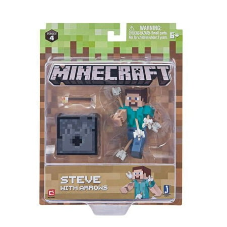 Upc 681326199717 Steve With Arrows Minecraft Figure Upcitemdb Com