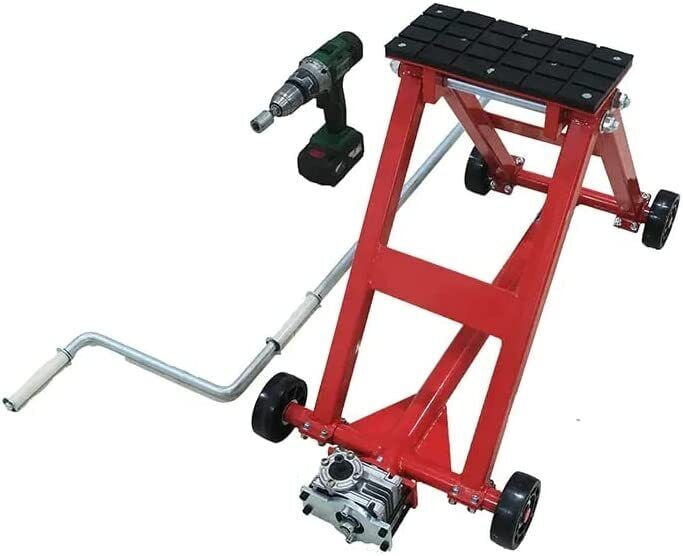 HPDAVV 5500 lbs / 2.5 Ton Heavy Duty Service Jack Mini Car Lift Hoist