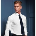 thumbnail image 2 of Premier Cravate Satin Simple pour Homme (Lame Étroite), 2 of 3