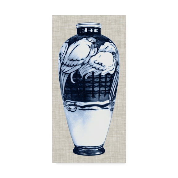 Trademark Fine Art 'Blue & White Vase VI' Canvas Art by Unknown