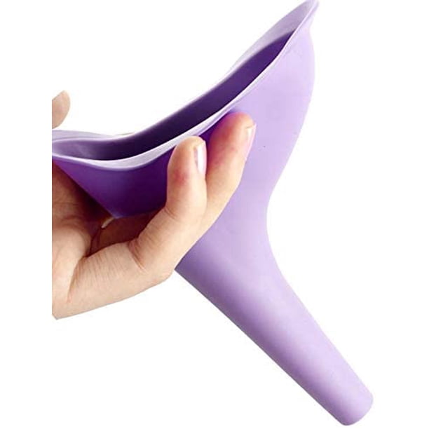 NuFlush, Feminine Portable Camping Travel Urination Device, Women Urinal Funnel (4 pack