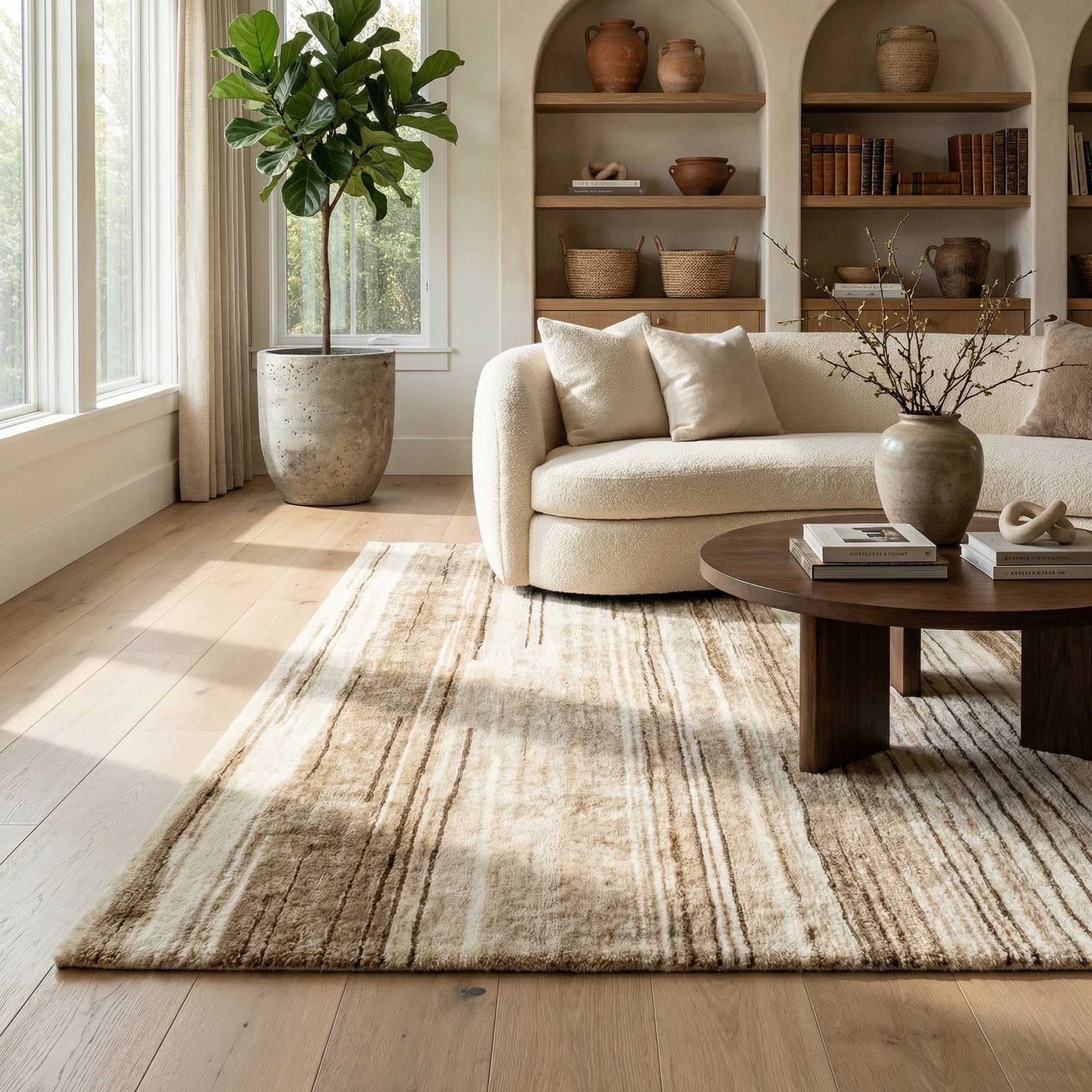 Rug Branch Maya Modern Abstract Indoor Hand-Tufted Area Rug
