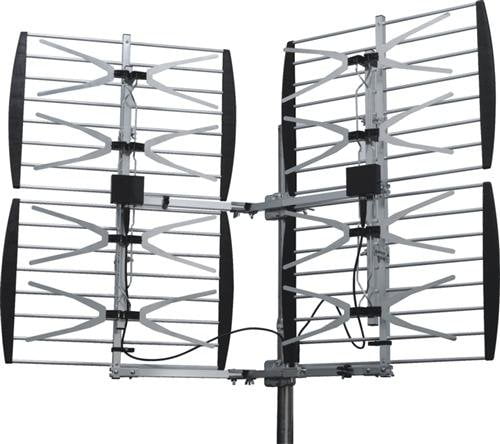 Xtreme Signal HDB8X 8-Bay VHF/UHF HDTV Bowtie Antenna - Walmart.com ...