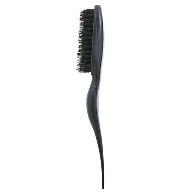 Peine de tres filas para el cabello, peine de melena de cerdo, peine de cola puntiaguda, bolsa esponjosa, peine de peluquería para peinado de noche, peine para el cabello