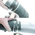 thumbnail image 4 of Stainless Steel Cable Ties, 100 Pcs 7.9 Inches Heavy Duty Self-Locking Cable Zip Ties, Metal Exhaust Wrap Locking Ties, 4 of 5