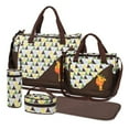 thumbnail image 1 of Bolsa de maternidad, bolsa de momia de 5 piezas para bolsa de momia, bolsa de pañales para bebés, solución innovadora, 1 of 7