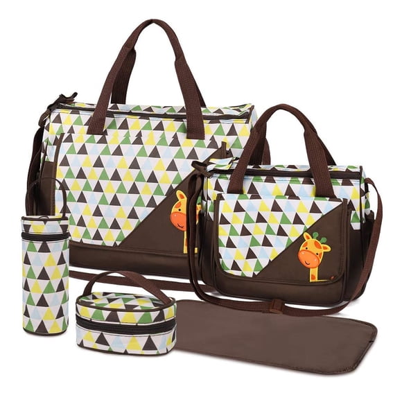 Bolsa de maternidad, bolsa de momia de 5 piezas para bolsa de momia, bolsa de pañales para bebés, solución innovadora