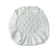 thumbnail image 1 of Maplenight Protège-Matelas Drap-Housse Imperméable et Anti-Transpiration Format Grand Lit - Conception Enveloppante à 360°, Fibre de Polyester Douce, Plusieurs Couleurs (150x200 Cm/60x80 Po) Blanc, 1 of 5