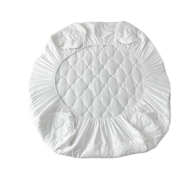 Maplenight Protège-Matelas Drap-Housse Imperméable et Anti-Transpiration Format Grand Lit - Conception Enveloppante à 360°, Fibre de Polyester Douce, Plusieurs Couleurs (150x200 Cm/60x80 Po) Blanc