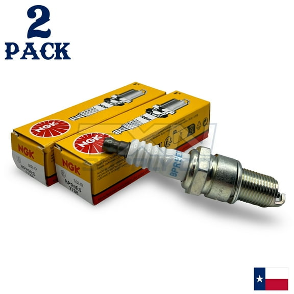NGK 7788 Spark Plugs BPR9ES - 2 Pack