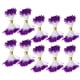 thumbnail image 3 of 900 piezas de estambre de flores de yeso púrpura decoración de ramo artificial accesorios de manualidades hechos a mano 1mm (#2), 3 of 12