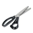 thumbnail image 2 of <p>Fabric Pinking Shears, Professional Handheld Cut Scissors Dressmaking Wavy Serrated Scissor Pinking Shears Sewing Scissors  For Paper</p>, 2 of 7