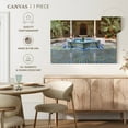 thumbnail image 5 of Elephant Stock Brunei Fountain Wall Art - Horizontal Canvas Wall Art - Living Room Wall Decor - Architecture Canvas - Beige And Green Decor By Richard Silver - 12" x 8", 5 of 8