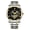 6201 black flour gold 1, variant on New men's quartz watch, fully automatic watch, fashionable waterproof luminous calendar, trendy men's watch, hollow-out business quartz watch, men's watch