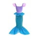 thumbnail image 4 of Gorgeous Color-Block Mermaid Princess Dress - Perfect for Performance, Birthday Parties & Cosplay!#E77, 4 of 5