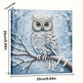 thumbnail image 4 of FLOPESN DIY Pearl Painting with Frame,Self-Adhesive, Healing, Stress-Relieving Home Wall Decoration, Painting with Colored Canvas Frame Tools-Owl, 4 of 8