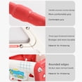 thumbnail image 2 of Grapefruit Pink Kids Shopping Cart Playset with Fruit Cutting Toys – 9-Piece ABS Material Pretend Play Set for Toddlers, Encouraging Interactive Learning, Cognitive Development & Parent-Child, 2 of 6