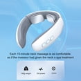 thumbnail image 3 of Intelligent EMS Neck Therapy Instrument Neck Massager Household Multifunctional Pain Relief Tool Cervical Massager, 3 of 8