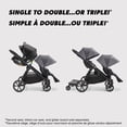 thumbnail image 4 of Baby Jogger City Select 2 Single-to-Double Modular Stroller, Radiant Slate, 4 of 7