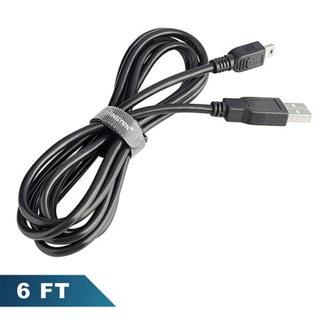 Insten 6' USB Type A to Type B Mini 5-Pin Cable - High (Best Usb A To B Cable For Audio)